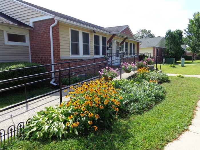 Exterior View of Jefferson Terrace