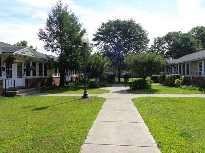 Exterior View of Jefferson Terrace